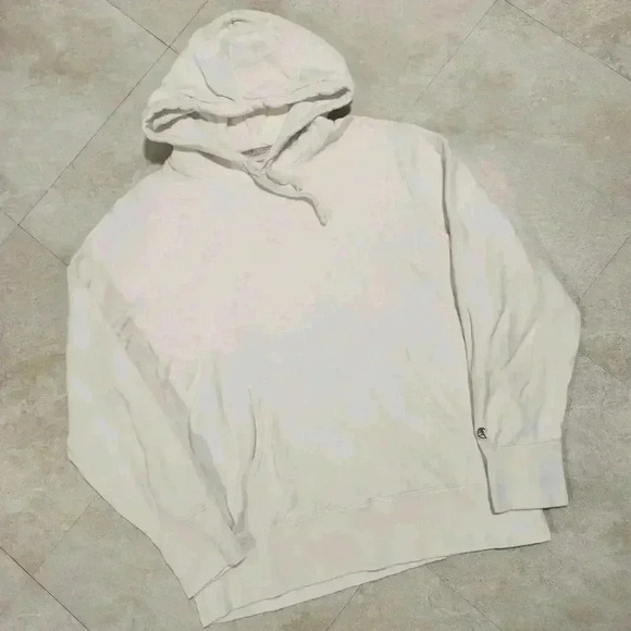 Champion X Todd Snyder Mens XL Running Man Reverse Weave Hoodie Sweatshirt White - Picture 2 of 10